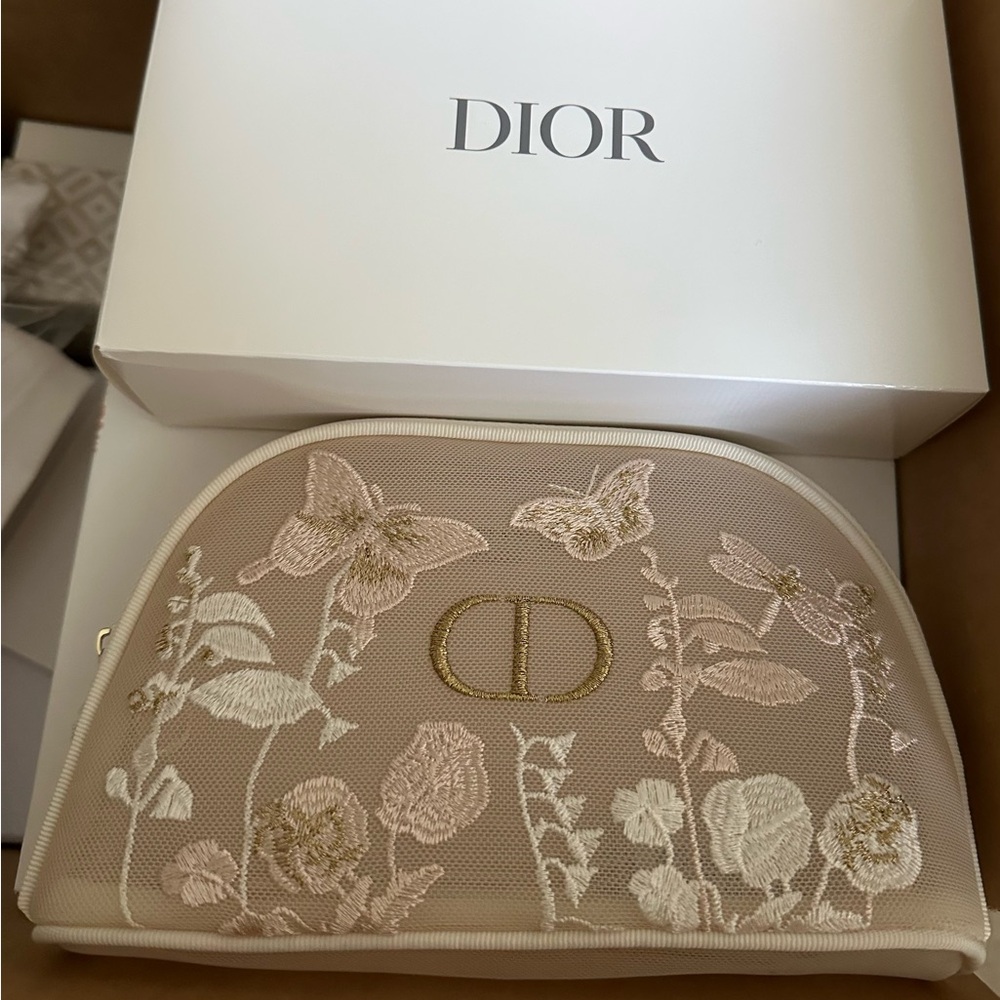 Dior Floral Trousse Pouch